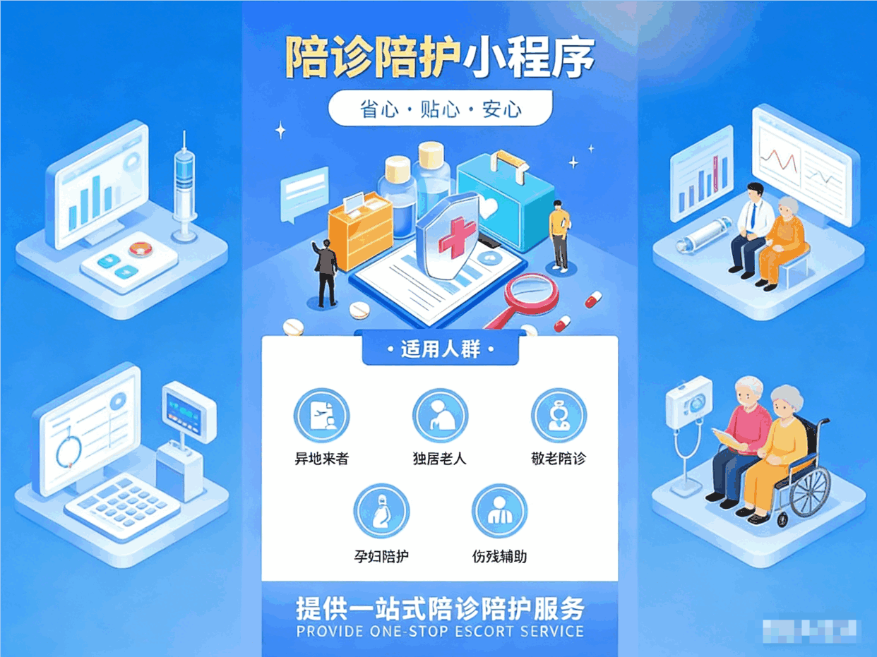 陪诊陪护小程序